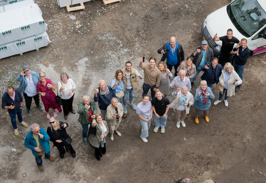 publiek vanaf boven