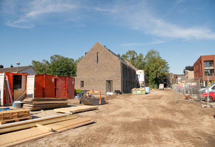 Meerdere woningen in aanbouw in de gemeente