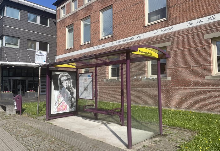 Bushalte in Rijen
