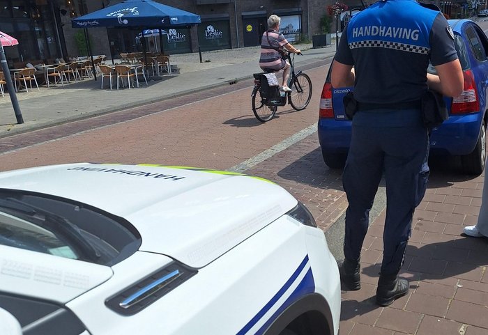 boa bij winkelcentrum