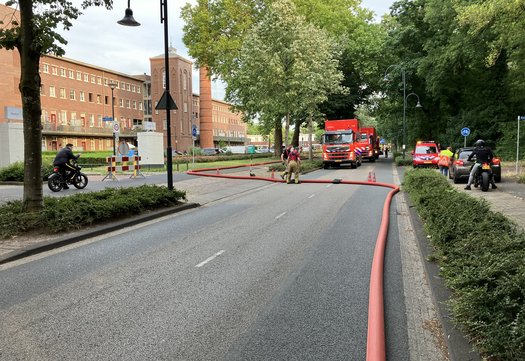 oefening brandweer