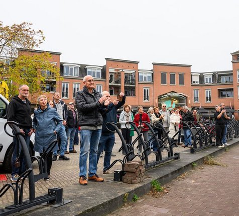 Aanwezigen bij start aanleg