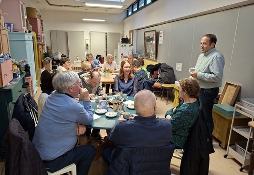 Vrijwilligers bijeenkomst