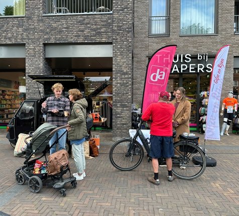 verkeer weekmarkt Gilze