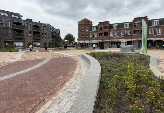 Wilhelminaplein met deel Stationsstraat
